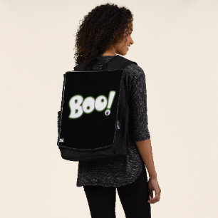 Drijvende Ghost BOO Lettering met bloeddrukverhoge Rugtassen