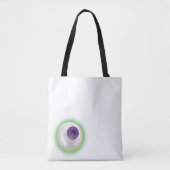 Drijvende glanzende Eyeball Eye Halloween Bag Draagtas (Voorkant)