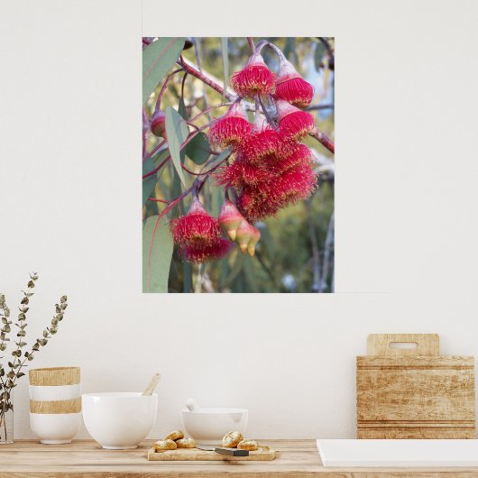 Drijvende gom poster (Keuken)