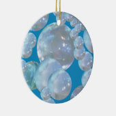 Drijvende kerstversiering keramisch ornament (Rechts)