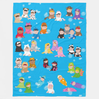 Drijvende knuppels Blanket Fleece Deken