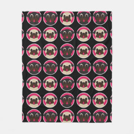 Drijvende kop fleece deken