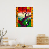 Drijvende krottenboom (na Hiroshige), Van Gogh Poster (Keuken)