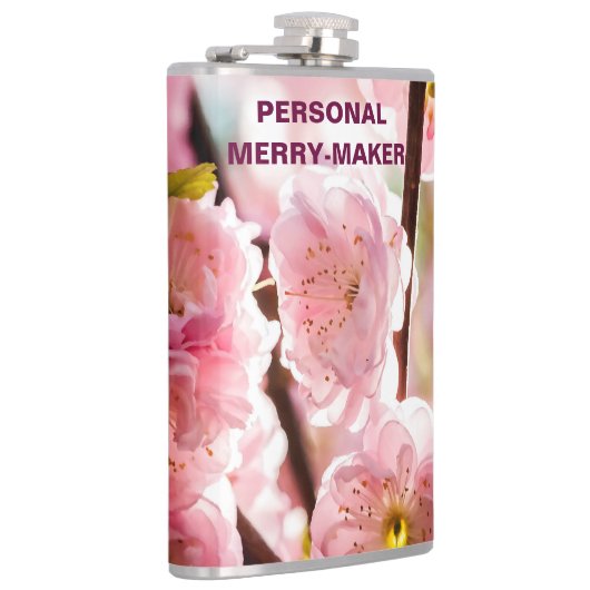 Drijvende kruimel - Roze paradize Heupfles (Rechts)