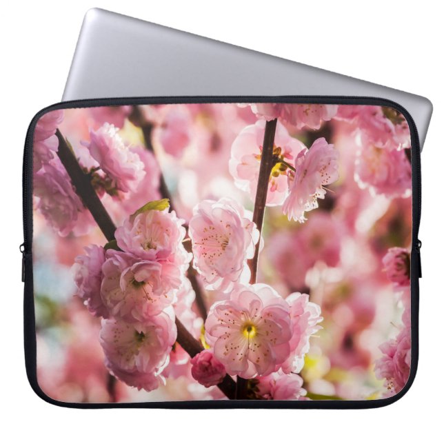 Drijvende kruimel - Roze paradize Laptop Sleeve (Voorkant)