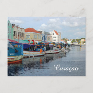 Drijvende markt op Curaçao Briefkaart