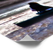 Drijvende natte luchtballonnen poster (Hoek)