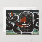 Drijvende nos briefkaart (Voorkant / Achterkant)