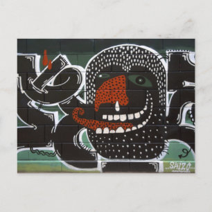 Drijvende nos briefkaart