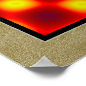 Drijvende optische verlichting poster (Hoek)