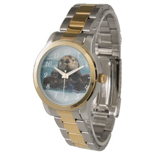Drijvende otter horloge