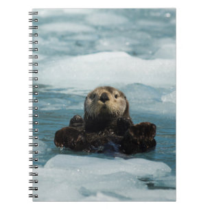Drijvende otter notitieboek