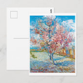 Drijvende Perzikboom, Van Gogh Briefkaart (Voorkant / Achterkant)