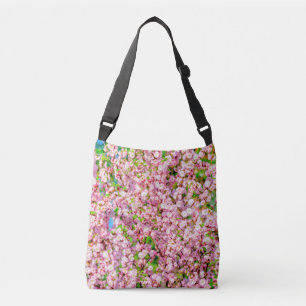 Drijvende pruimen crossbody tas