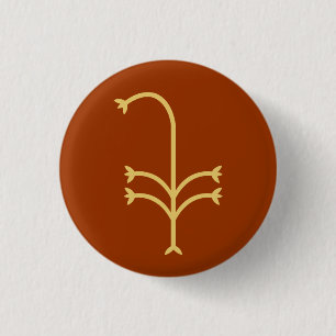Drijvende rand ronde button 3,2 cm
