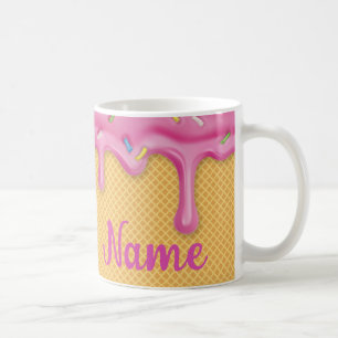 Drijvende roze ijskap, Mok koffie, beker