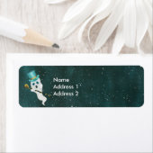 Drijvende staart Ghost Star Dotted Sky Top Hat Can Etiket (Insitu)