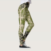 Drijvende tak Patroon Leggings (Rechts)