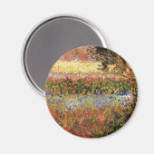 Drijvende tuin door Vincent van Gogh Magneet (Voorkant / Achterkant)