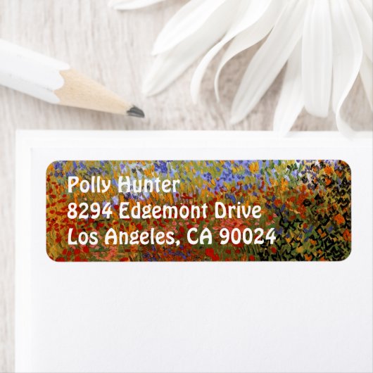 Drijvende tuin (F430) Van Gogh Fine Art Etiket (Insitu)