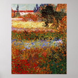 Drijvende tuin (F430) Van Gogh Fine Art Poster