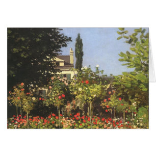 Drijvende tuin in Sainte Adresse door Claude Monet