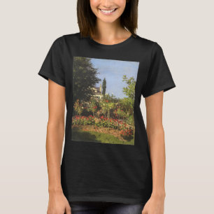 Drijvende tuin in Sainte Adresse door Claude Monet T-shirt
