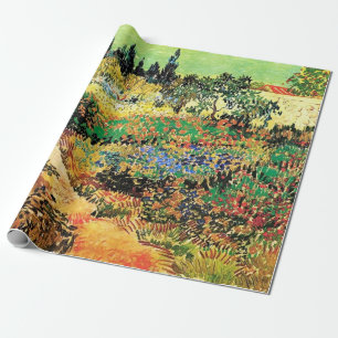 Drijvende tuin met pad door Vincent van Gogh. Cadeaupapier