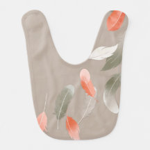 Drijvende veren Baby Bib