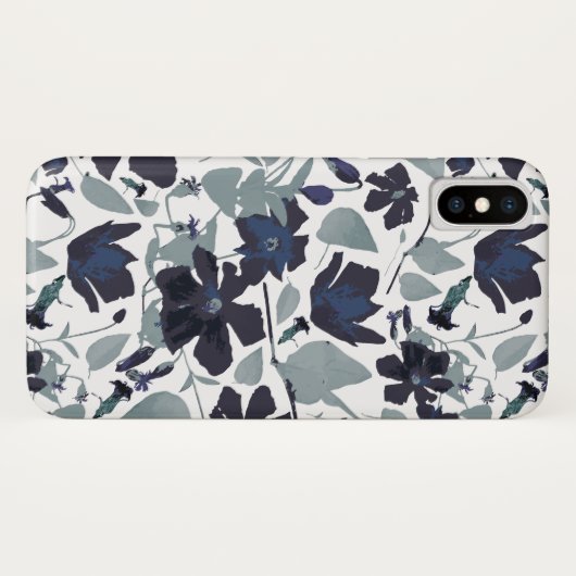 Drijvende vijn Waterverf patroon Case-Mate iPhone Case (Achterkant (horizontaal))
