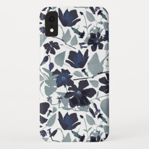 Drijvende vijn Waterverf patroon iPhone XR Hoesje