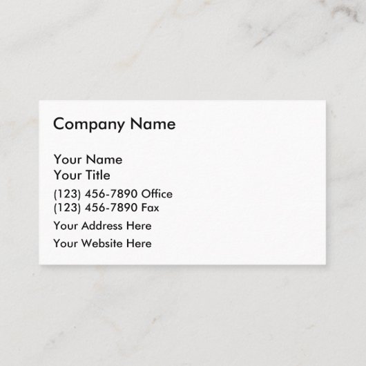 Drijvende Visitekaartjes (Achterkant)