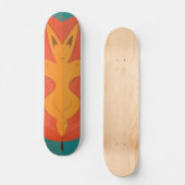 Drijvende vos skateboard (Voorkant)