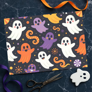 Drijvende vriendelijke geesten en Confetti Hallowe Tissuepapier