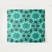 Drijvende Zeeen bloemen"... Wandkleed (Voorkant (horizontaal))