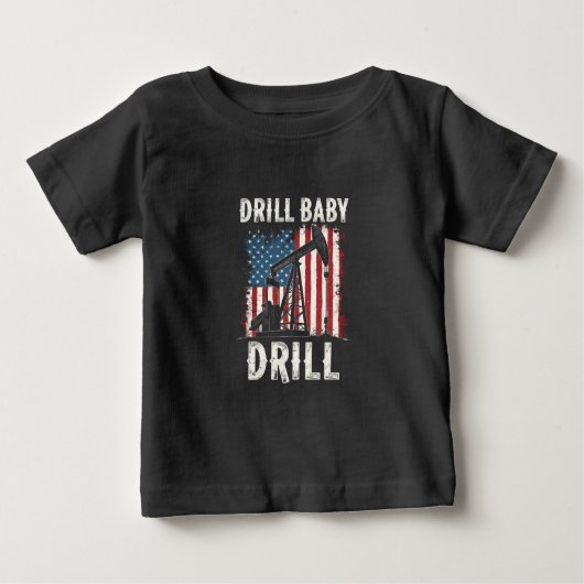 Drill Baby Drill Amerikaanse Trump Energie Economi (Voorkant)