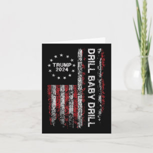 Drill Baby Drill Trump 2024 President Verkiezingsv Kaart