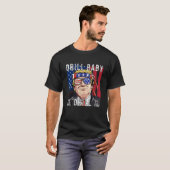 Drill Baby Drill Trump T-Shirt (Voorkant volledig)