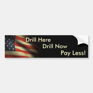 Drill Bumpersticker Patriot