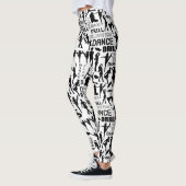 Drill Dance Team Sparkle Leggings (Links)