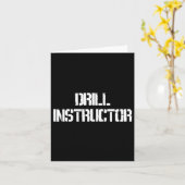 Drill Instructor Bootcamp Kostuum  Kaart (Gele Bloem)