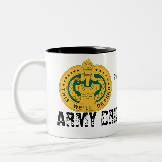 Drill Sergeant Coffee Mok (Links)