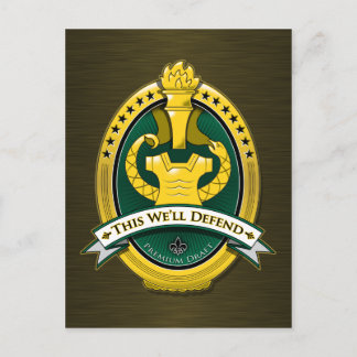 Drill Sergeant Premium Draft Beer Briefkaart