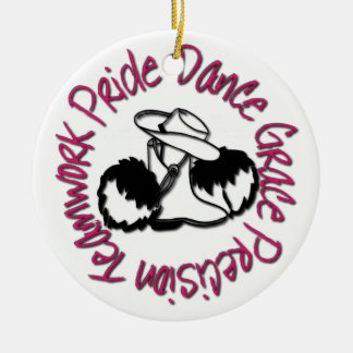 Drill Team - Dance Grace Precision-team Pride Keramisch Ornament
