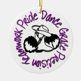 Drill Team - Dance Grace Precision-team Pride Keramisch Ornament