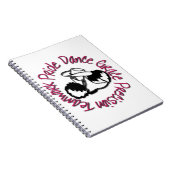 Drill Team - Dance Grace Precision-team Pride Notitieboek (Rechterzijde)