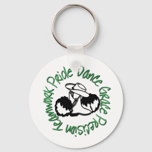 Drill Team - Dance Grace Precision-team Pride Sleutelhanger (Voorkant)