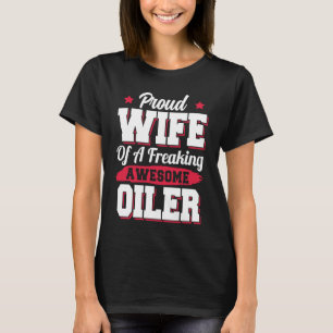 Drillingrooster voor boorplatforms Rougheck Oiler T-shirt