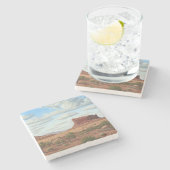 Dringend kofferbroodrooster stenen onderzetter (Zijkant)