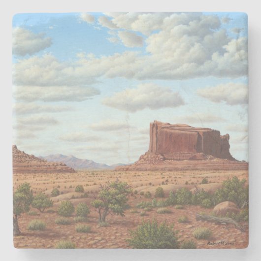 Dringend kofferbroodrooster stenen onderzetter (Voorkant)